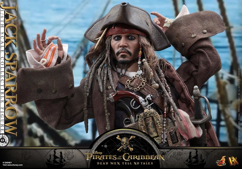 Jack Sparrow 1/6 - Pirates of the Caribbean : Dead Men Tell No Tales (Hot Toys) 18425510
