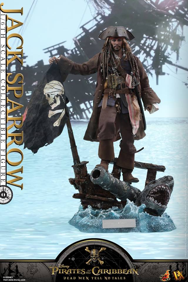 Jack Sparrow 1/6 - Pirates of the Caribbean : Dead Men Tell No Tales (Hot Toys) 18486010