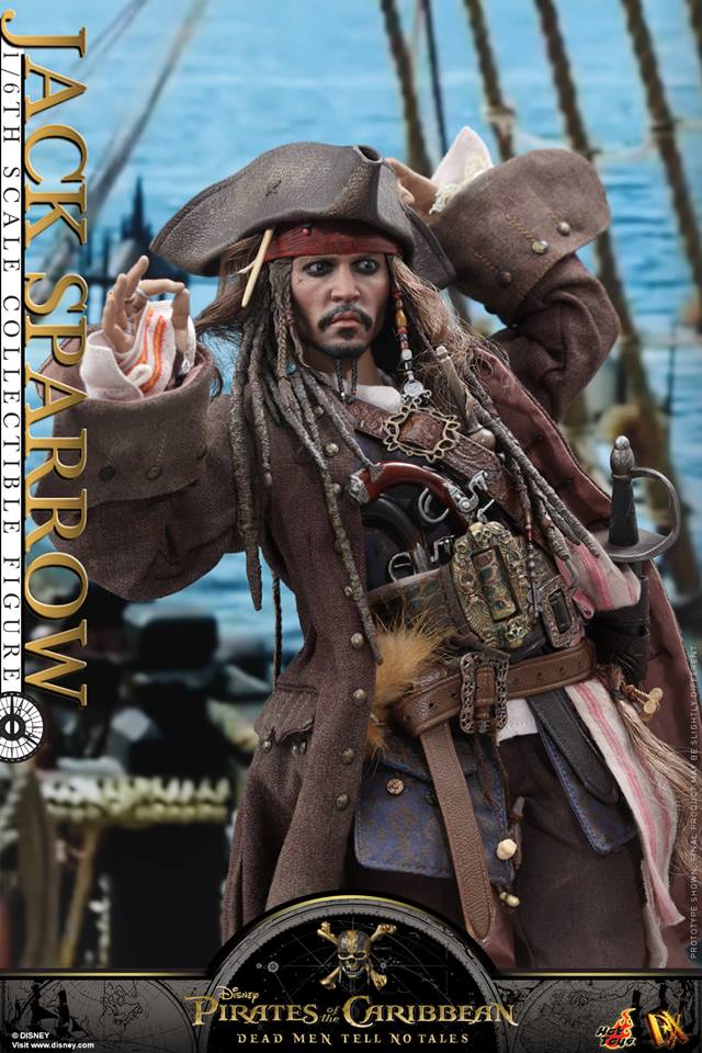 Jack Sparrow 1/6 - Pirates of the Caribbean : Dead Men Tell No Tales (Hot Toys) 18527711