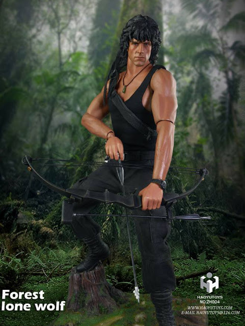 Rambo II - Forest Lone Wolf 1/6 (HaoYuTOYS) 216