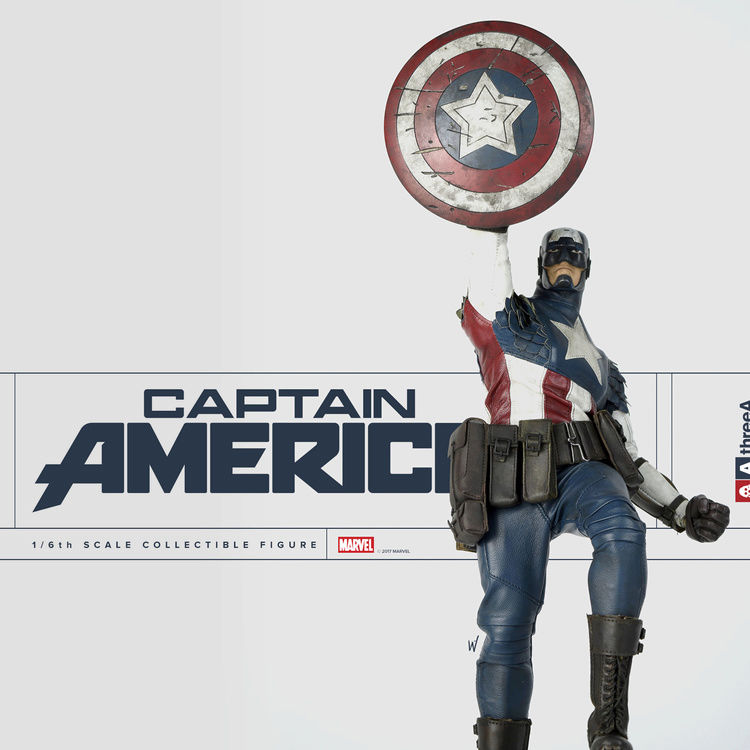 Captain America 1/6 (3A (ThreeA) Toys/threezero) 3a_mar11