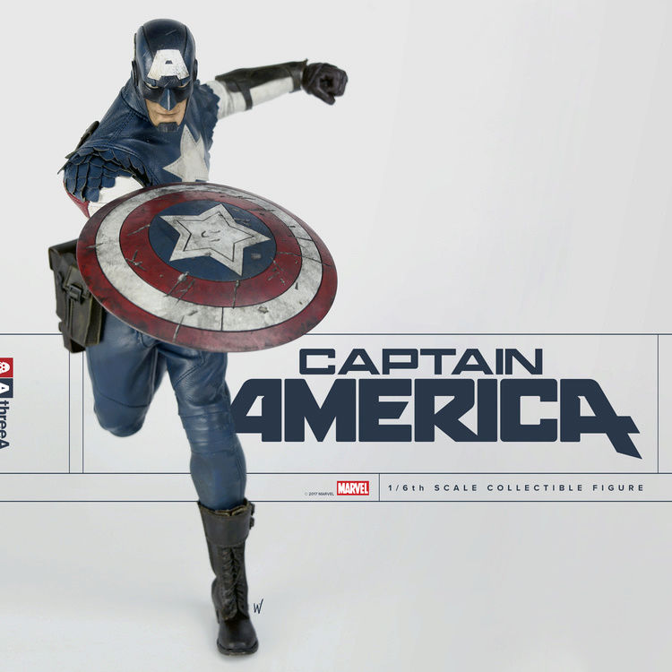 Captain America 1/6 (3A (ThreeA) Toys/threezero) 3a_mar12