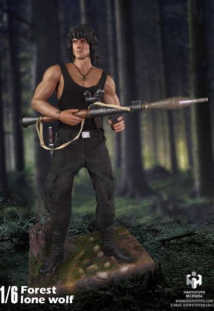 Rambo II - Forest Lone Wolf 1/6 (HaoYuTOYS) 415