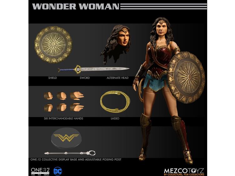 Wonder Woman - One 12" (Mezco Toyz) Mez11110