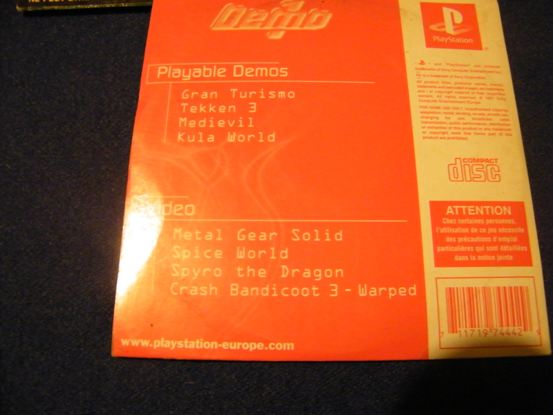 [RCH] CD Démo Playstation Magazine Dscf0731