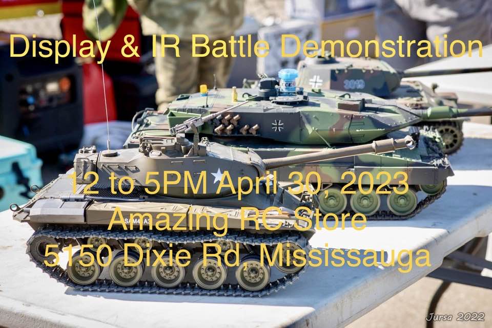 Special RC tank and Military event in Mississauga  34075710