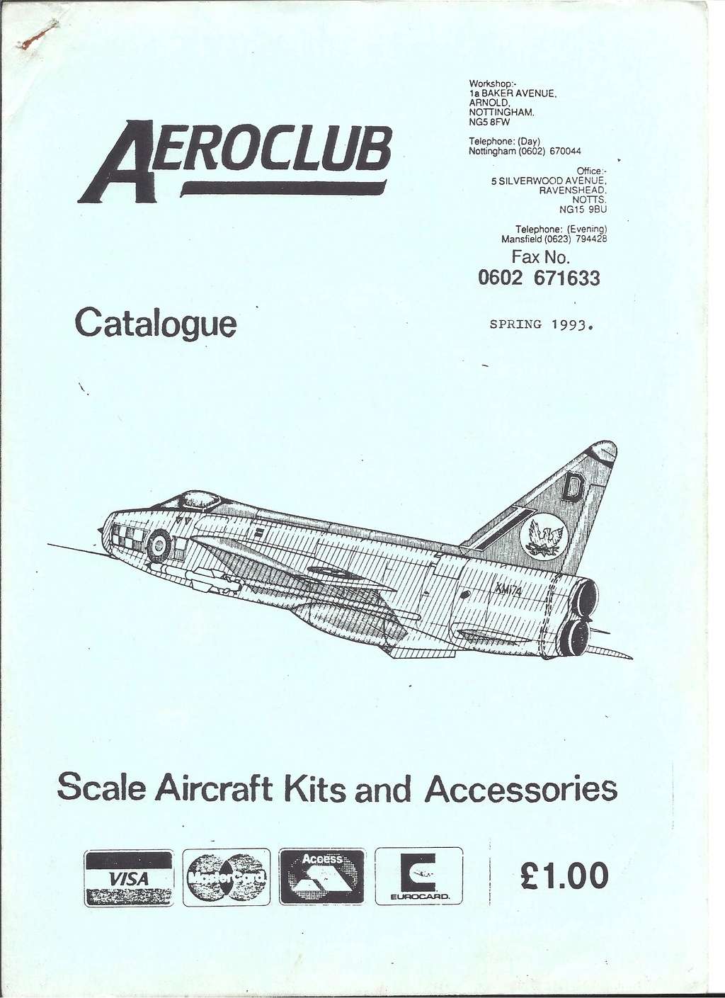 [AEROCLUB 1993] Catalogue 1993 Aerocl10