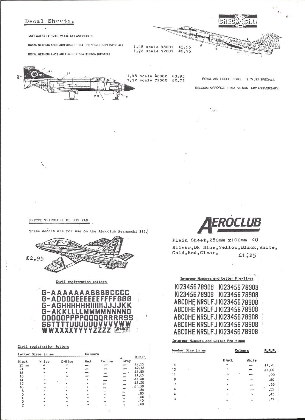 [AEROCLUB 1993] Catalogue 1993 Aerocl27