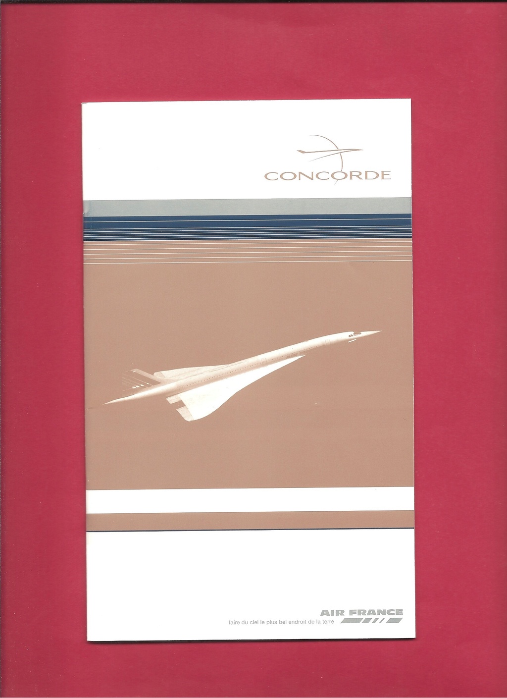 [AEROSPATIALE-BRITISH AEROSPACE CORPORATION CONCORDE 2003] Présentation de l avion et menu du vol du 17 janvier 2003 Aerosp14