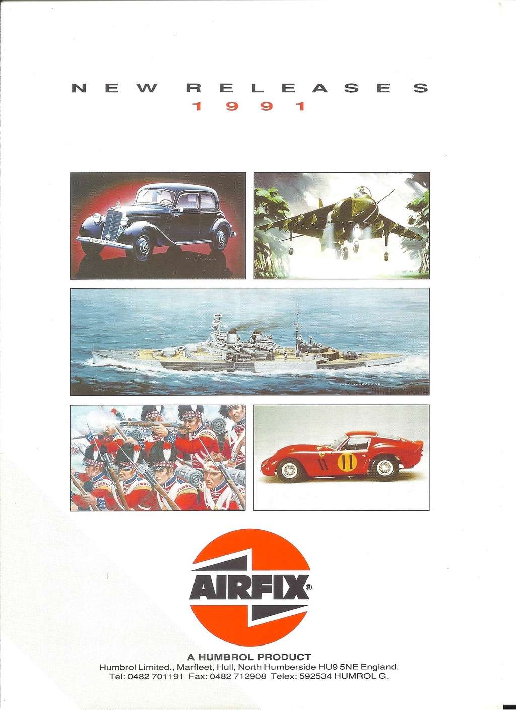 [AIRFIX 1991] Dépliant nouveautés 1991 Airfi367