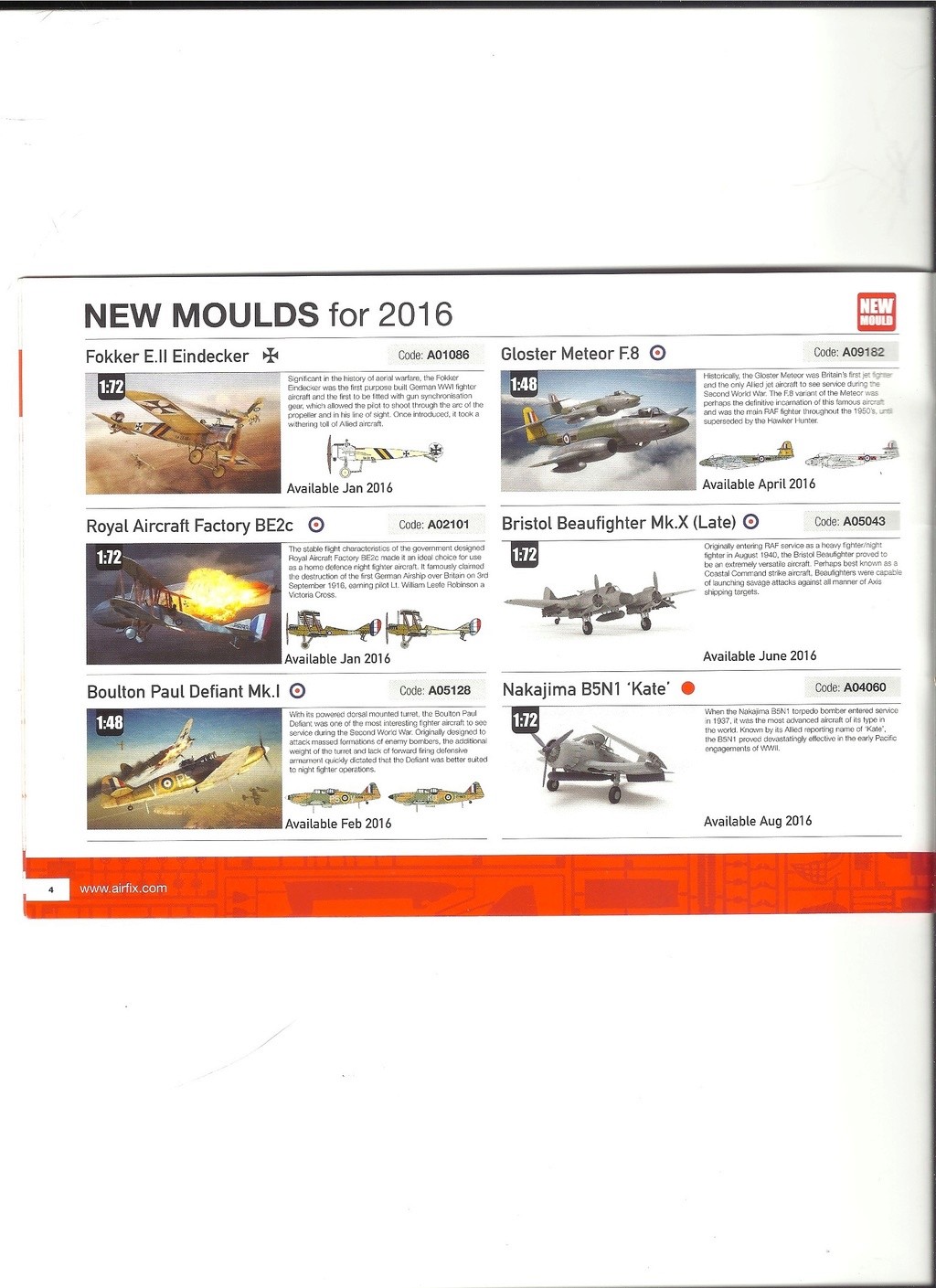 [AIRFIX 2016] Catalogue 2016 Airfix67