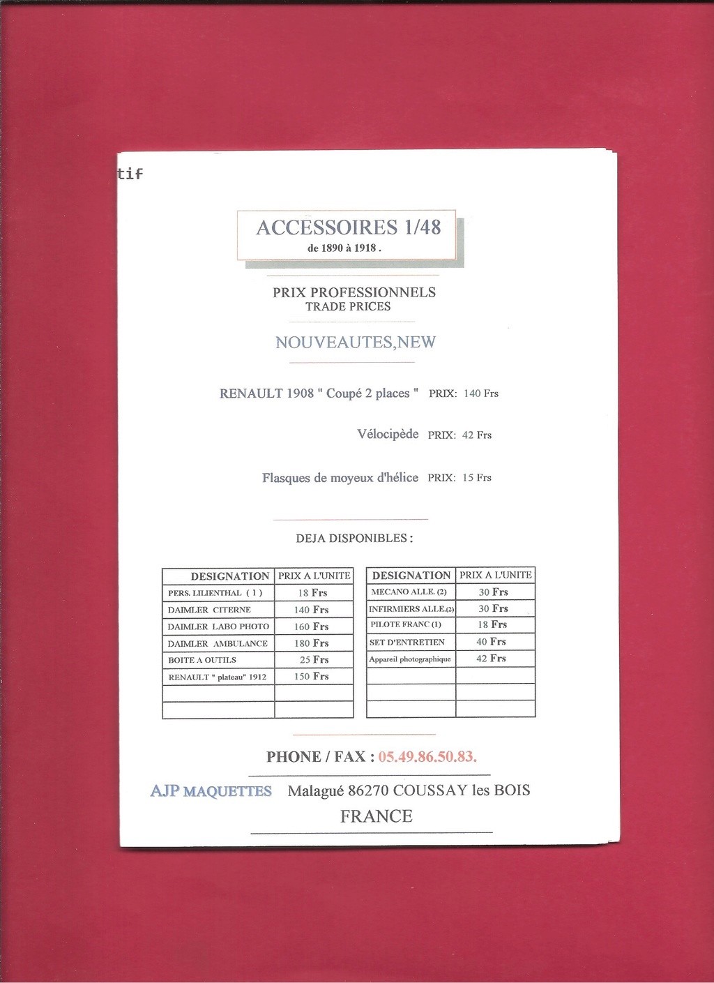 [AJP 1999] Catalogue 1999 Ajp_ca15