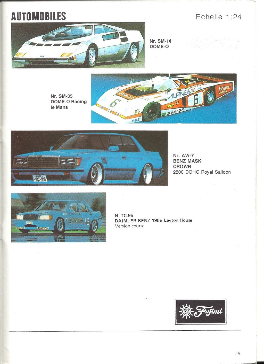 [FUJIMI 1987] Catalogue 1987 Fujim149