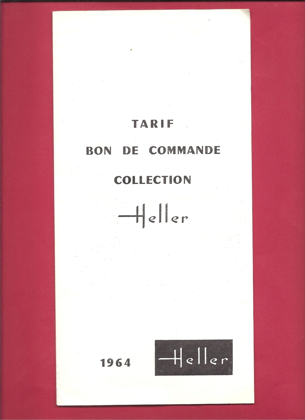 [1964] Tarif général revendeur 1964  Hell1758