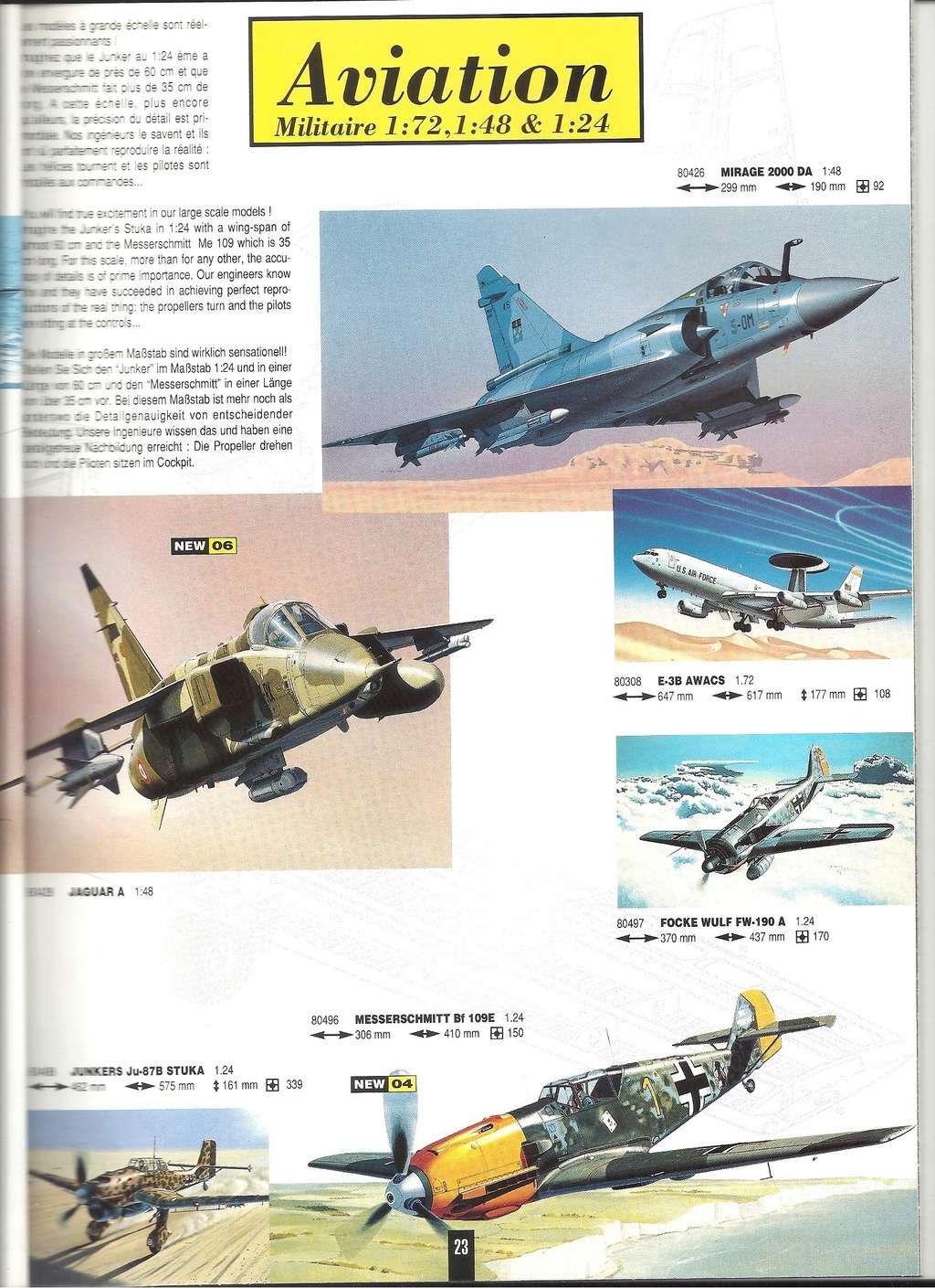 MESSERSCHMITT Bf 109 Lybie 1941 1/24ème Réf 80496 Helle938
