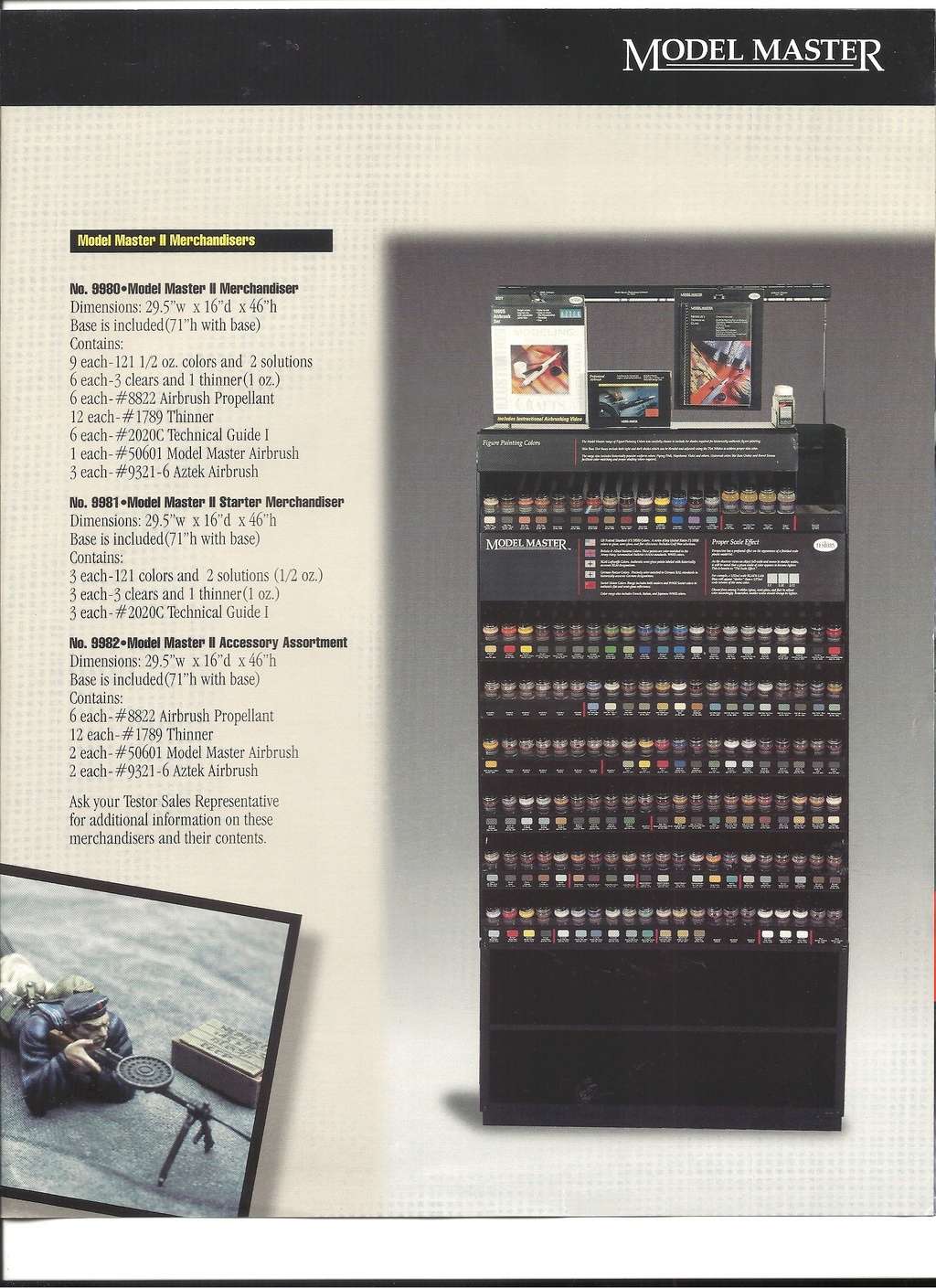[TESTOR 1996] MODEL MASTER Catalogue & nuancier imprimé 1996 Italer11