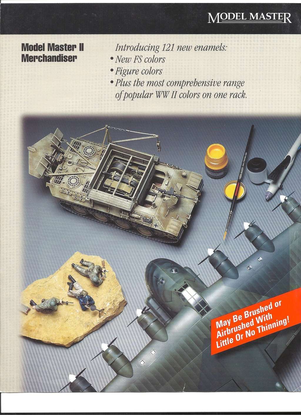 [TESTOR 1996] MODEL MASTER Catalogue & nuancier imprimé 1996 Italer13