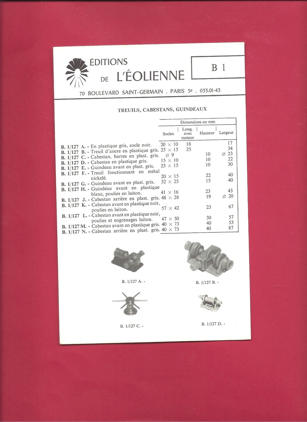 [EDITION L EOLIENNE 196.] Catalogue modélisme naval 196. L_eoli39