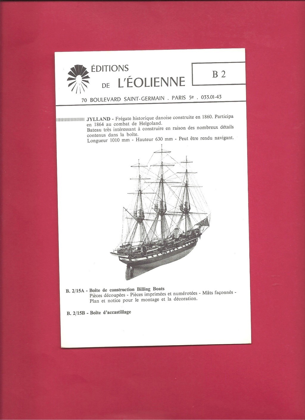 [EDITION L EOLIENNE 196.] Catalogue modélisme naval 196. L_eoli66