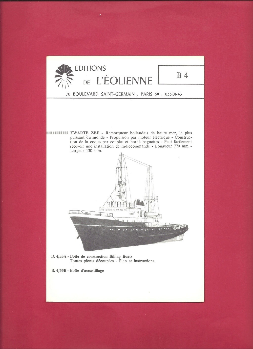 [EDITION L EOLIENNE 196.] Catalogue modélisme naval 196. L_eoli88