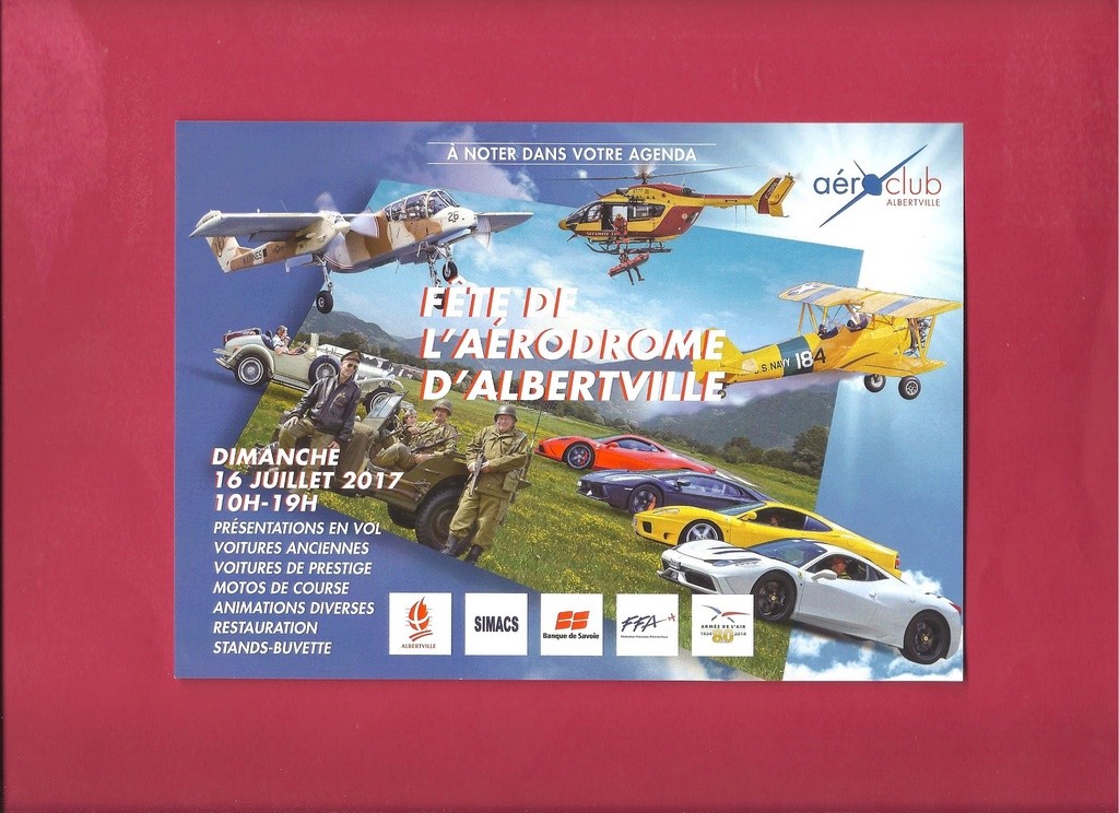 ALBERTVILLE (73 SAVOIE) Meeting aéronautique 16 juillet 2017 ... Meetin10