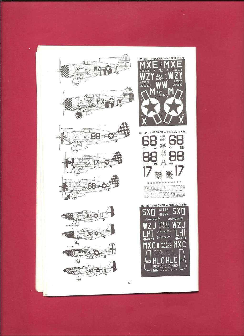 [MICROSCALE DECAL 197.] Catalogue aviation 197. Micro_33