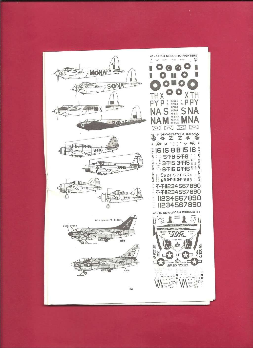 [MICROSCALE DECAL 197.] Catalogue aviation 197. Micro_44