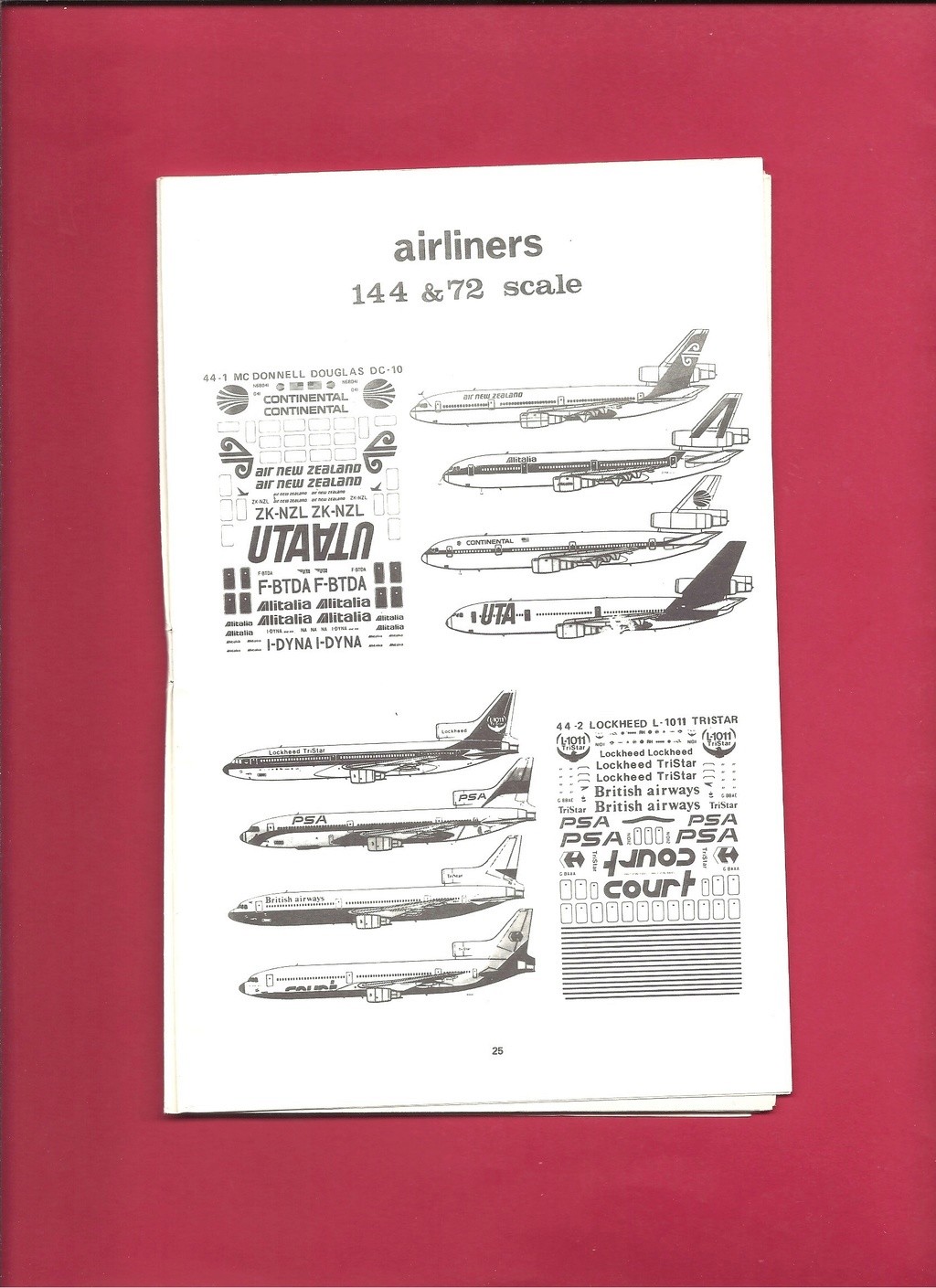 [MICROSCALE DECAL 197.] Catalogue aviation 197. Micro_46