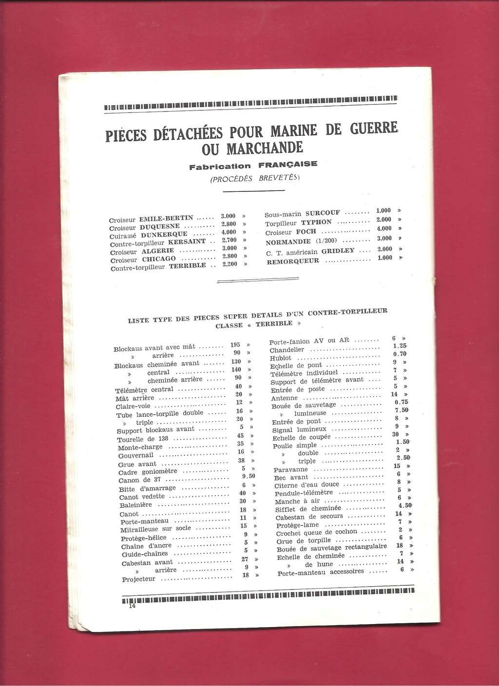 [NOS MAQUETTES 1938-1939] Catalogue 1938-1939 Nos_ma22