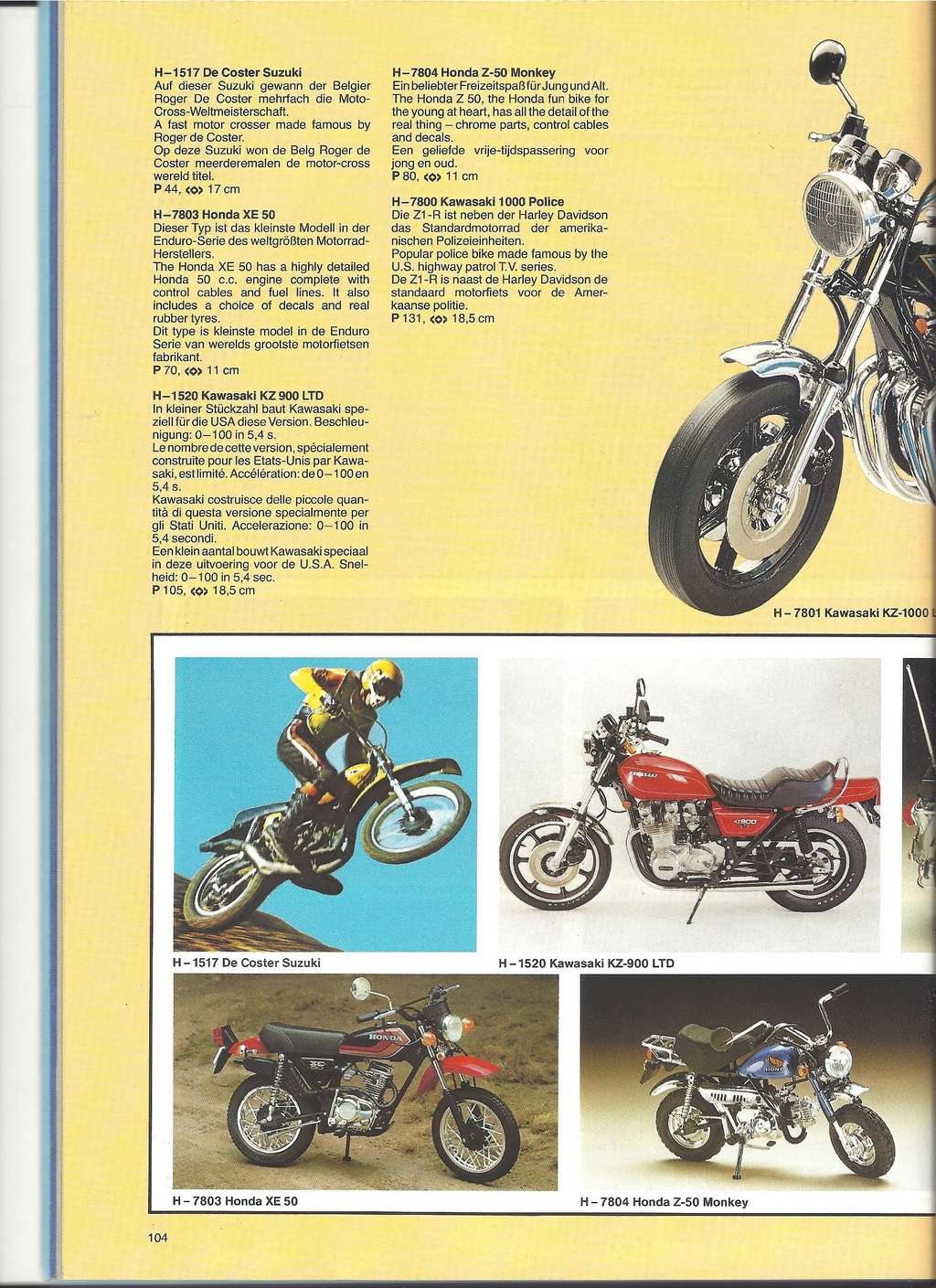 [REVELL 1983] Catalogue 1983 Reve1203