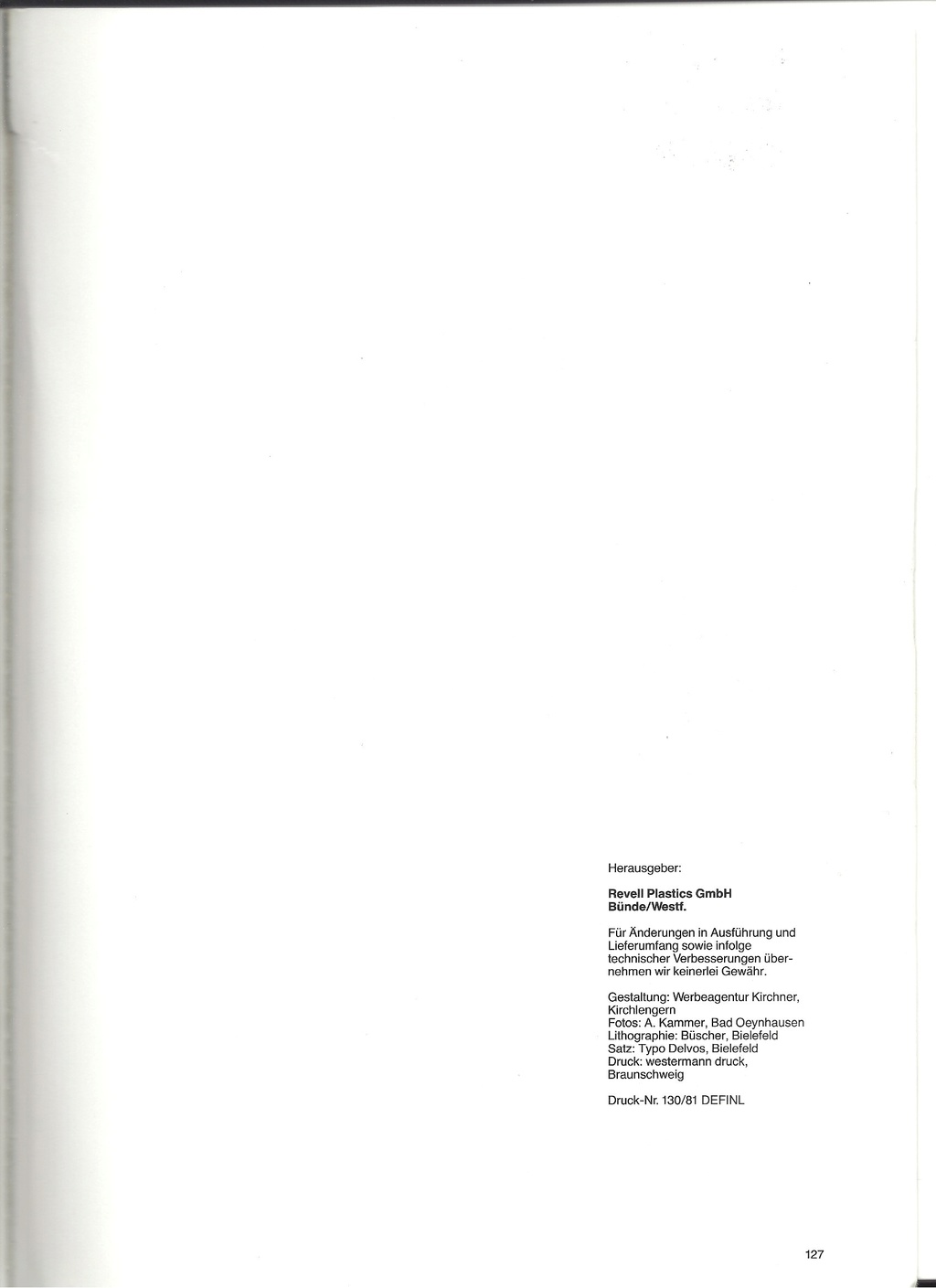 [REVELL 1983] Catalogue 1983 Reve1217