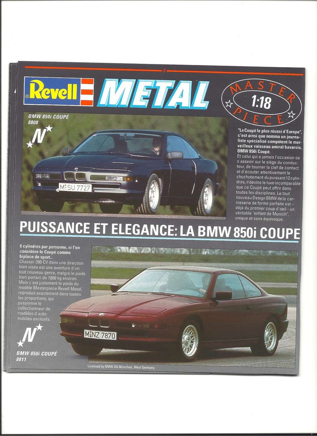 [REVELL 1991] Catalogue METAL miniatures 1991 Reve1235