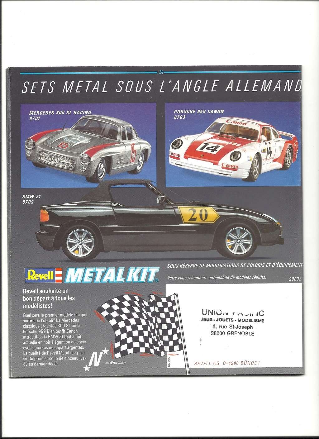 [REVELL 1991] Catalogue METAL miniatures 1991 Reve1251
