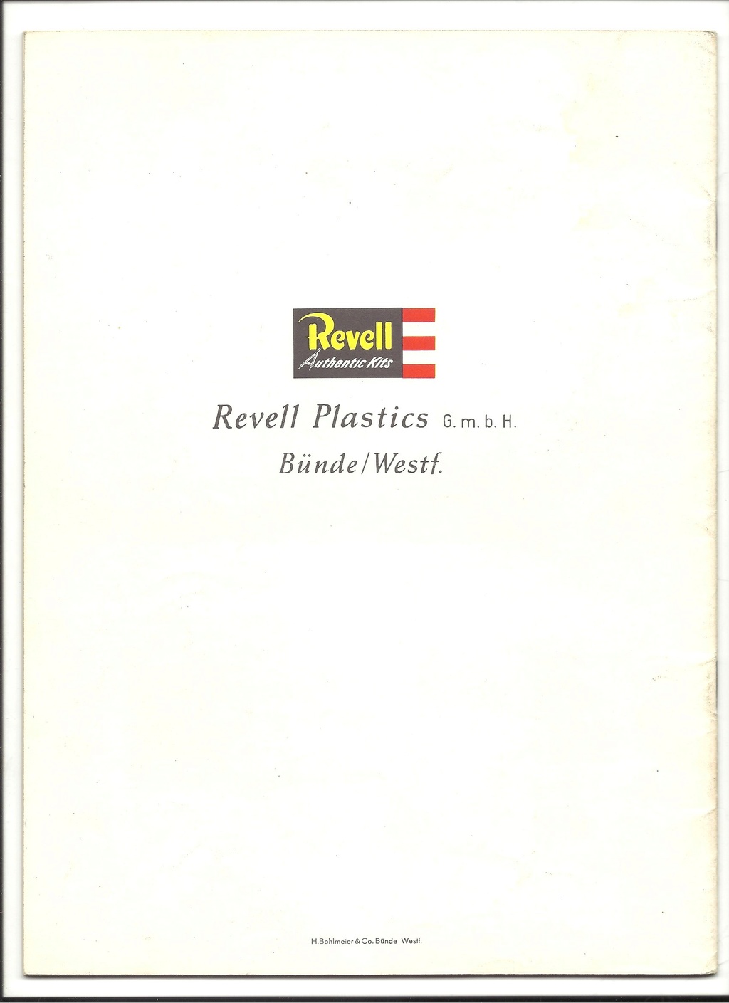 [REVELL 1966] Catalogue 1966 Revel402