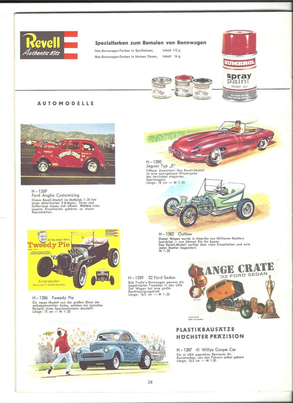 [REVELL 1966] Catalogue 1966 Revel403