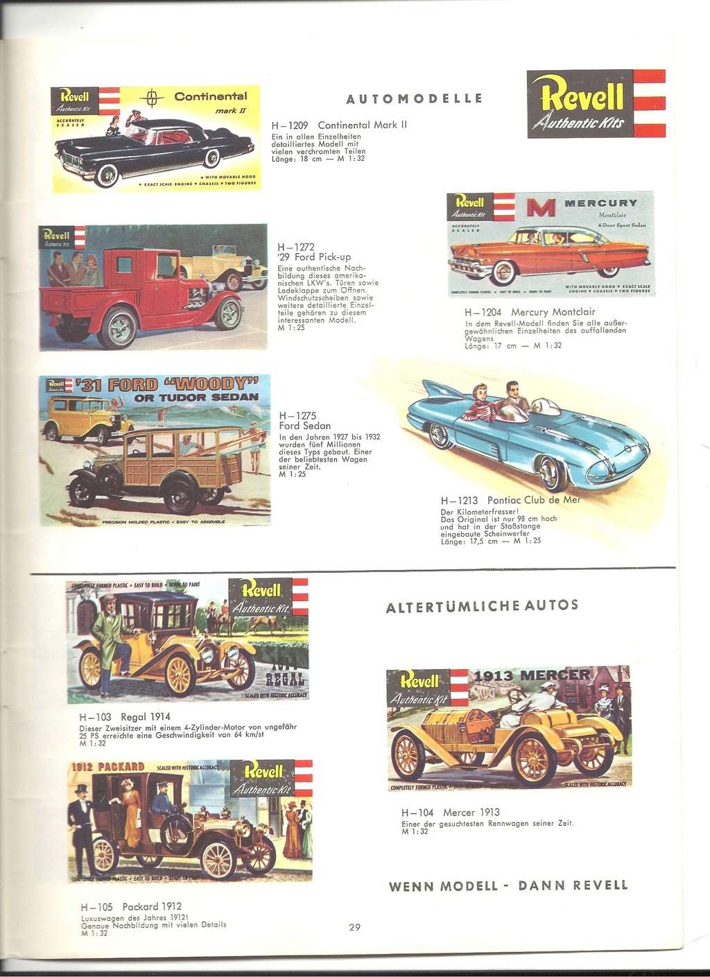 [REVELL 1966] Catalogue 1966 Revel406