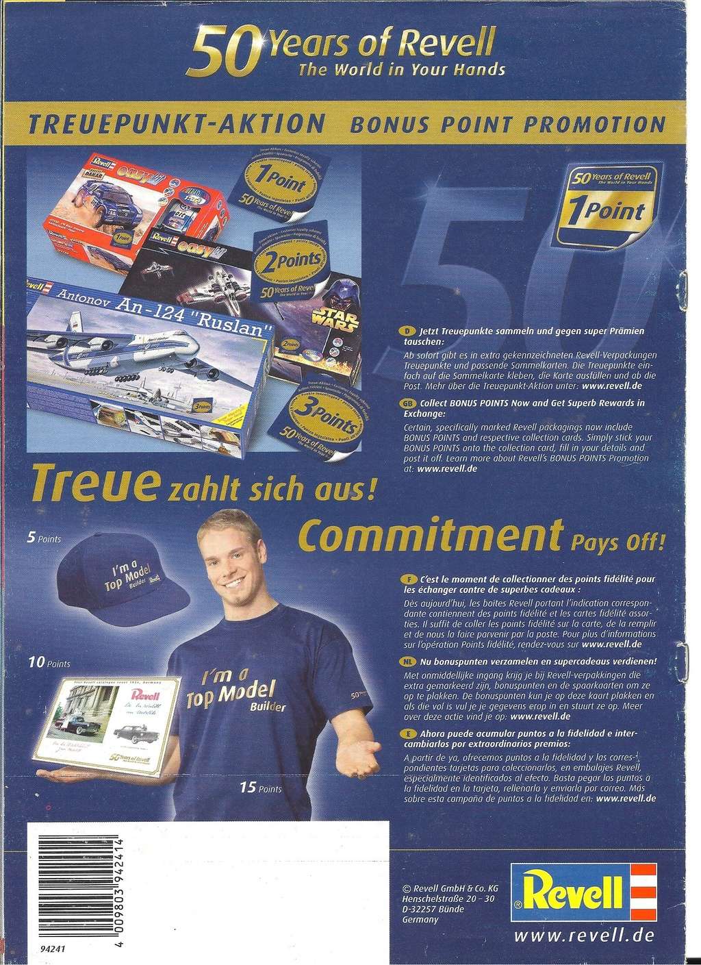 [REVELL 2006] Catalogue édition 50 ans 2006 Revel575