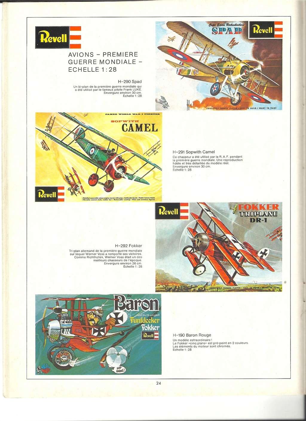 [REVELL 1972] Catalogue 1972  Revel603