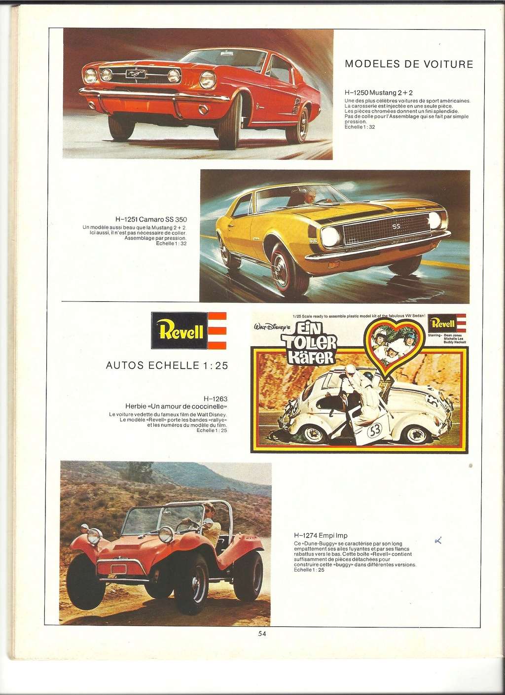 [REVELL 1972] Catalogue 1972  Revel633