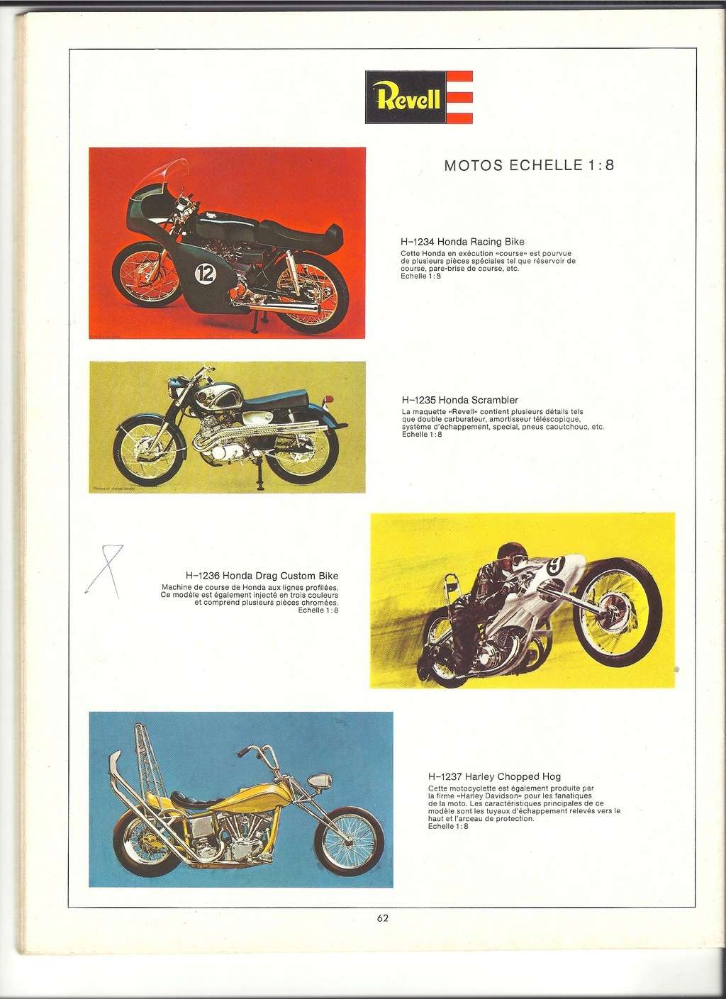 [REVELL 1972] Catalogue 1972  Revel636