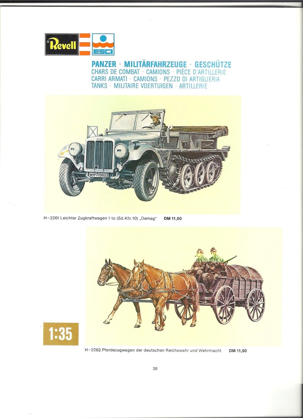[REVELL 1978] Catalogue nouveautés 1978 Revel731