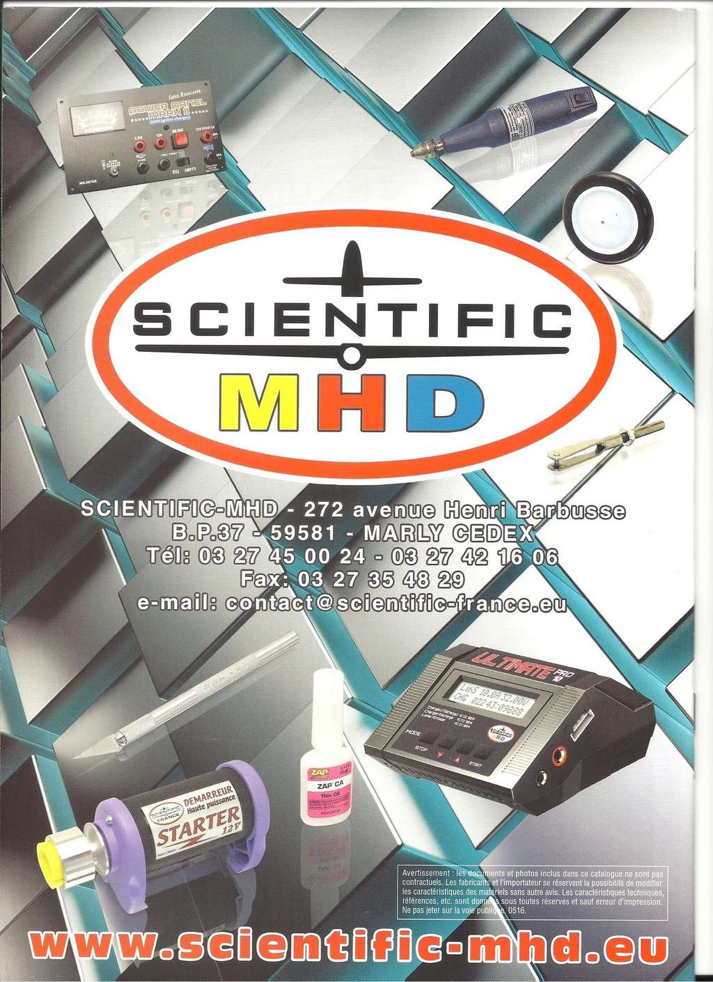 [SCIENTIFIC MHD 2015] Catalogue moteurs & accessoires 2015 Scien126