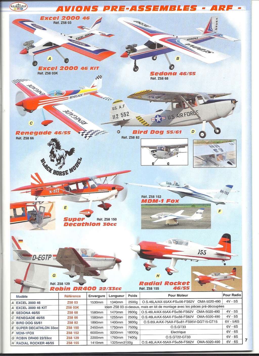 [SCIENTIFIC MHD 2015] Catalogue avions, hélicos, drones et bateaux RC 2015  Scien165
