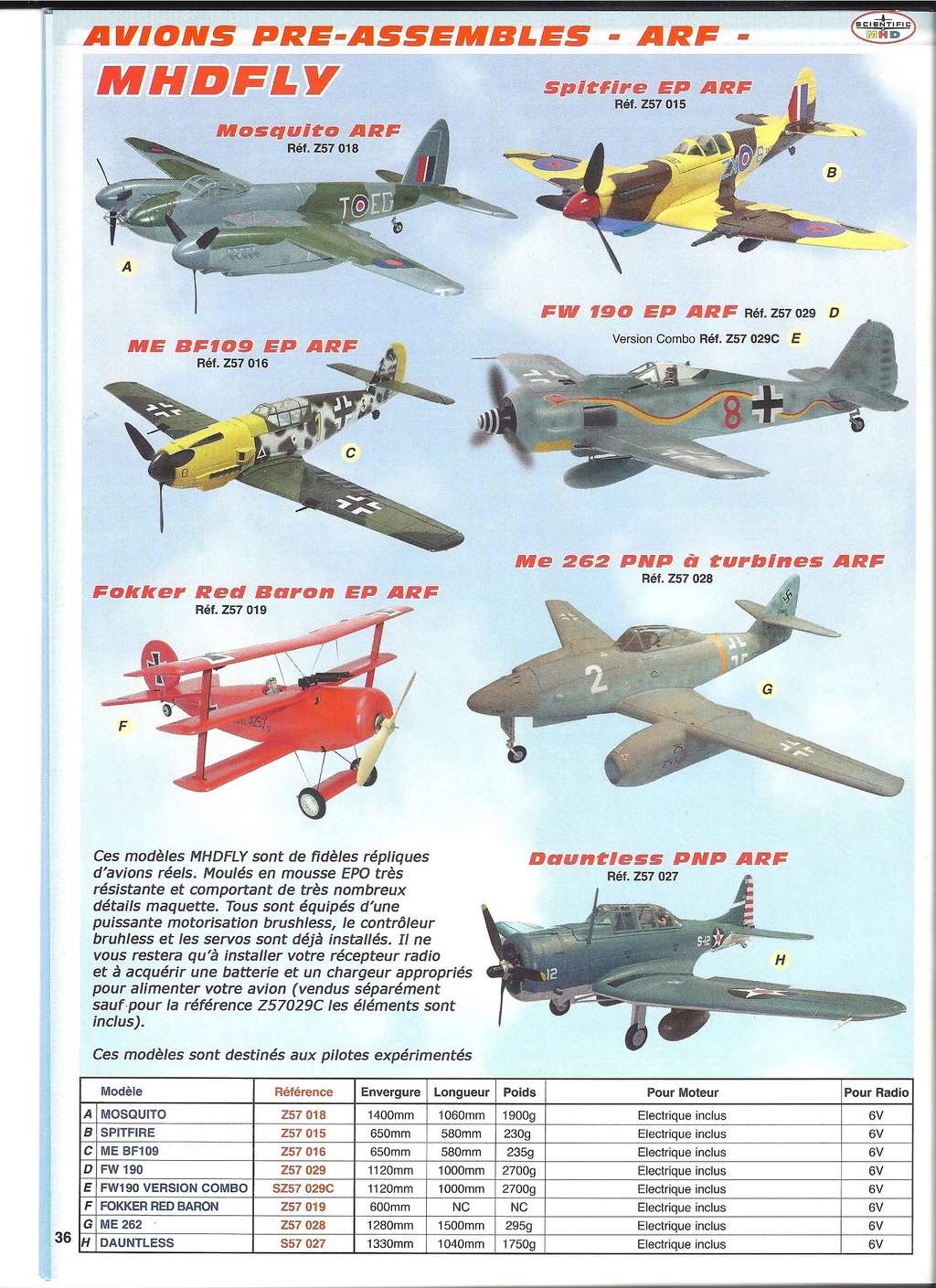 [SCIENTIFIC MHD 2015] Catalogue avions, hélicos, drones et bateaux RC 2015  Scien192