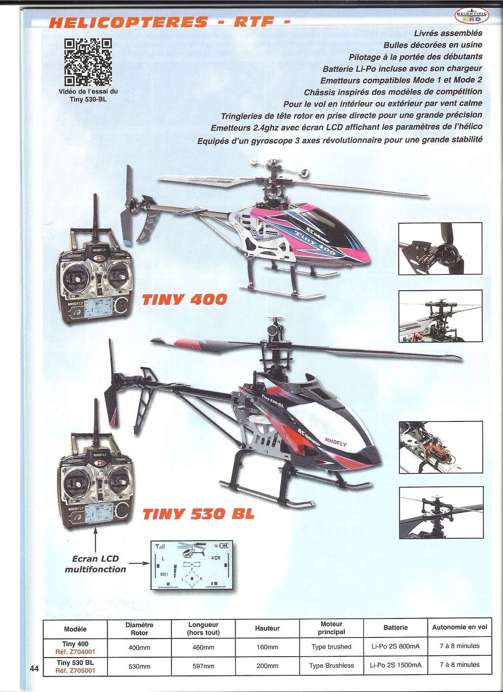 [SCIENTIFIC MHD 2015] Catalogue avions, hélicos, drones et bateaux RC 2015  Scien198