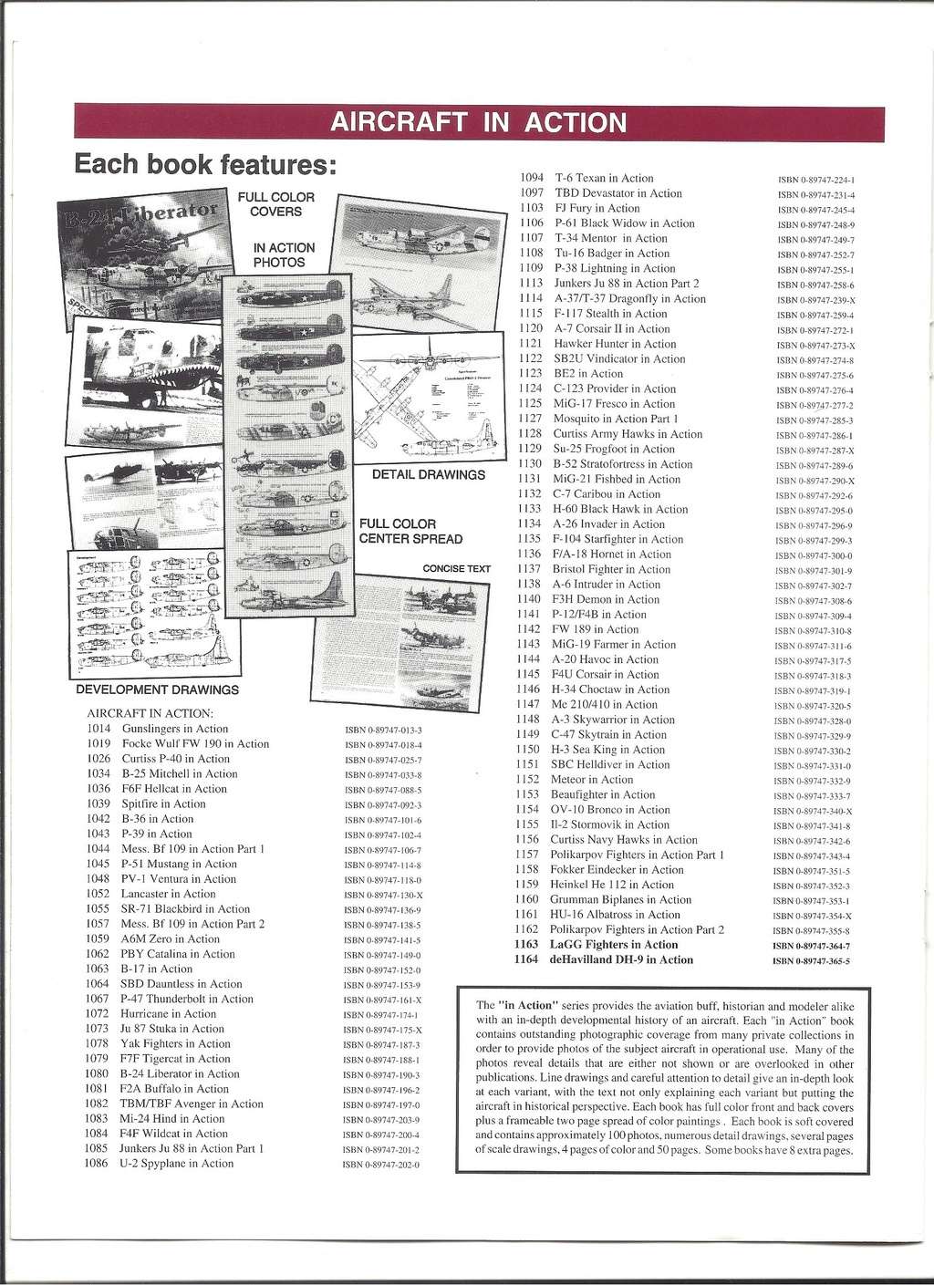 [SQUADRON/ SIGNAL PUBLICATIONS 1996] Catalogue 1996 Squadr27