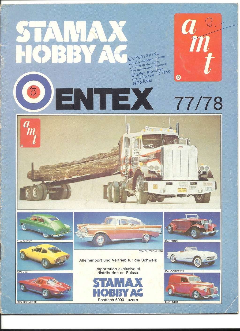 [STAMAX HOBBY AG 1977] Catalogue ENTEX-AMT 1977  Stamax17