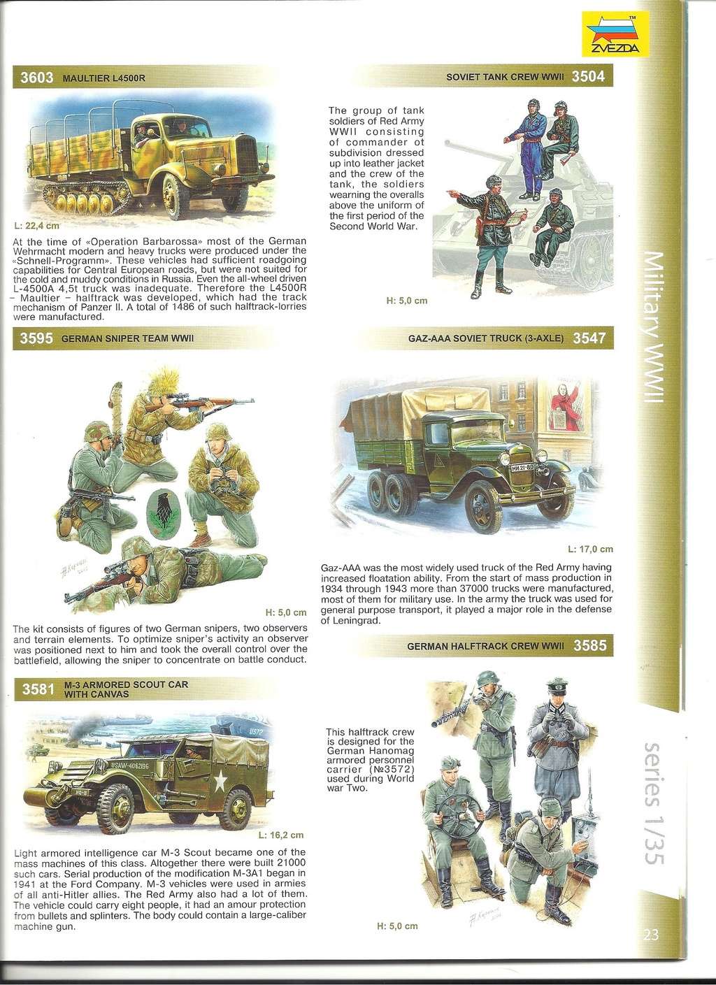 [ZVEZDA 2016] Catalogue 2016  Zvezda31