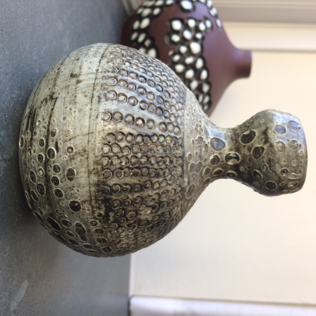 Small lava glaze 'Gourd' vase - Briglin?  Img_4016