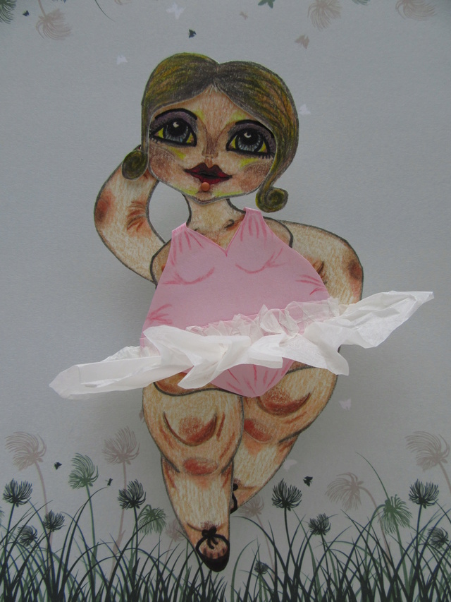 Paper dolls Gigoletta et Tobby :dans les fleurs Img_2530